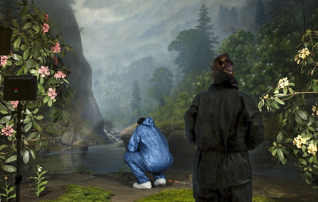 6 Man in Blue Looking